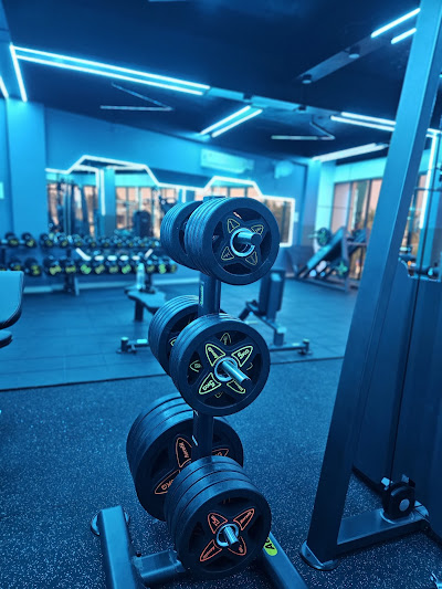 Gym lighting and electrical installation